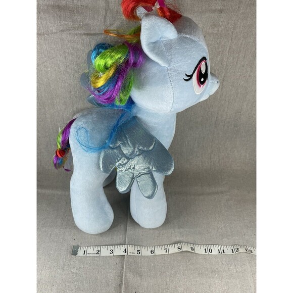 Build-a-Bear My Little Pony Rainbow Dash with Rainbow Cape 2013 Plush - Picture 10 of 16